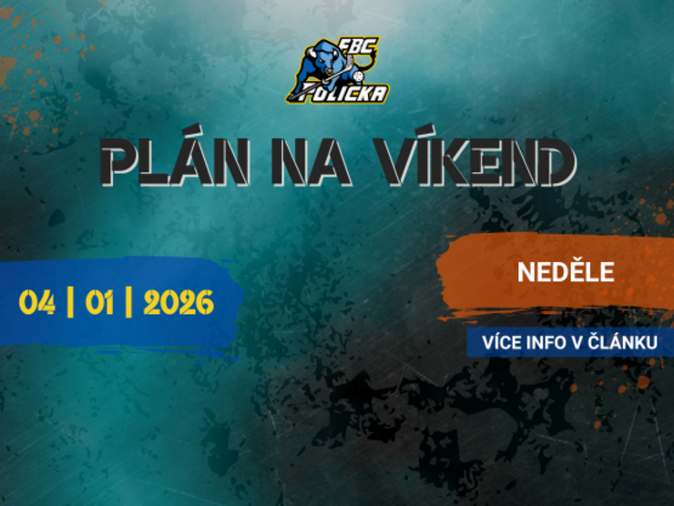📅 Program na víkend (3.-4. 1. 2026)