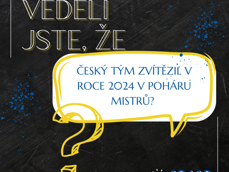 #10. Který český tým zvítězil v roce 2024 v Poháru mistrů?