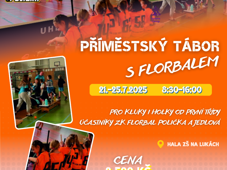 🏑 Příměstský tábor s florbalem! 🏑