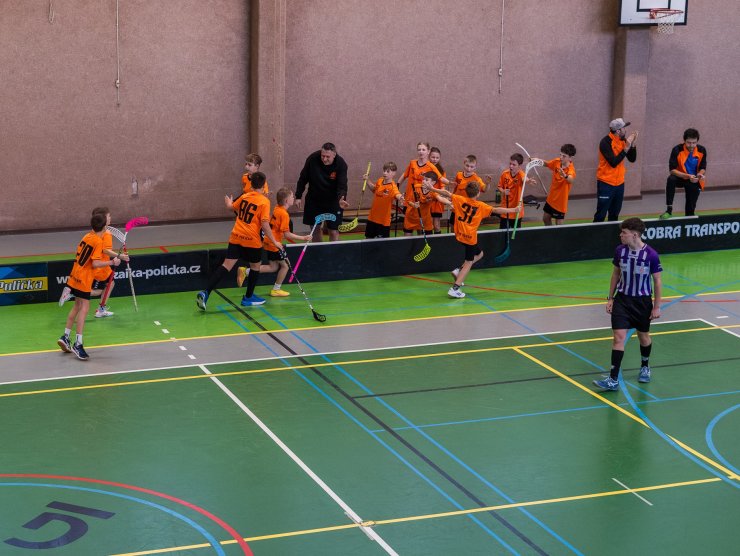 ​​​​​​​Domácí turnaj mladších žáků plný radosti a gólů