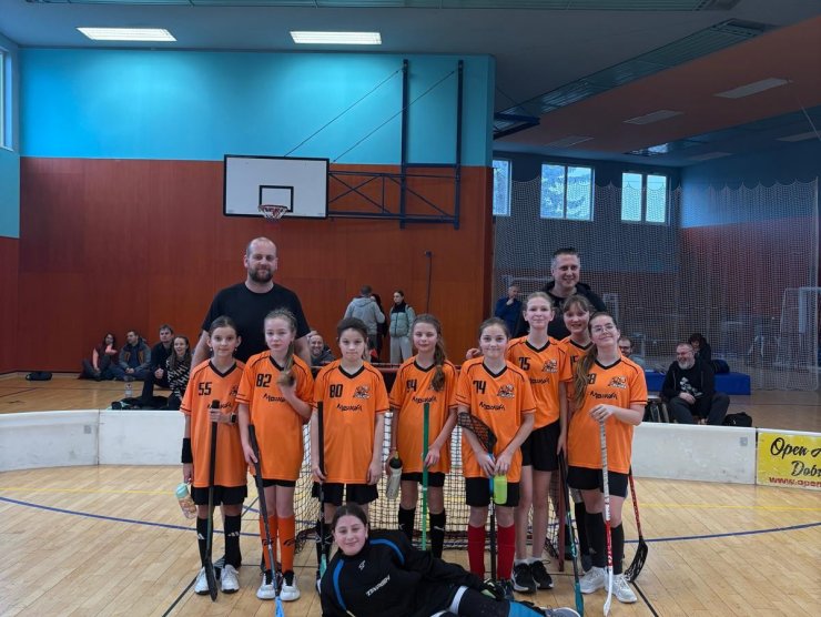 Mladší žákyně zářily na turnaji v Dobrušce