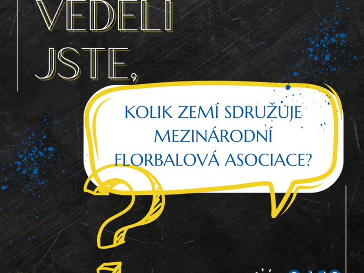 #9. Kolik zemí sdružuje Mezinárodní florbalová asociace?
