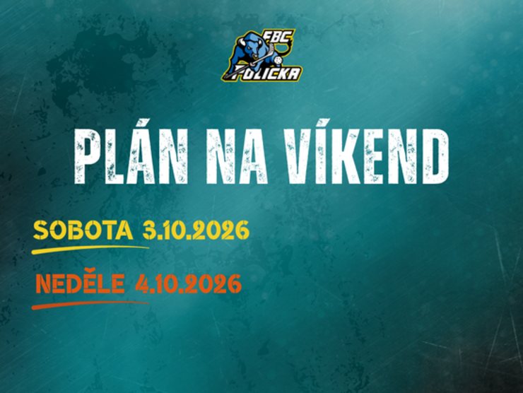 📅 Program na víkend (3.10.-4.10.2026)