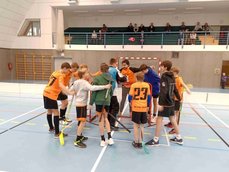 Starší žáci hráli první turnaj roku 2023 v Chlumci nad Cidlinou