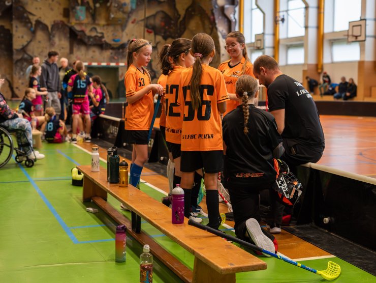 Historický start pro kategorii mladších žákyň