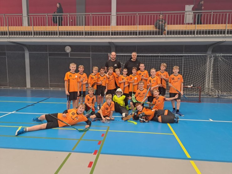 Elévové v 19ti hráčích vytvořili 2 týmy ve Skutči