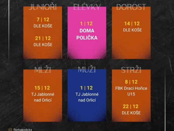 Program prosinec 2024